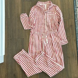 Target Stars Above Stripped Cotton Pajamas